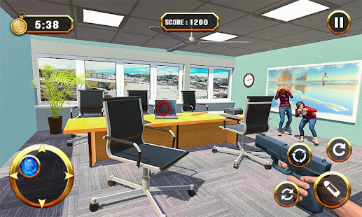 Destroy Office: Stress Buster FPS Shooting Game apkdebit screenshots 3