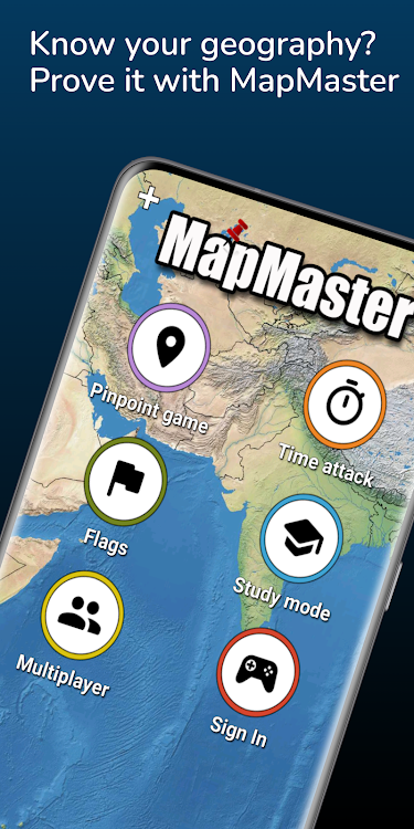 MapMaster+ Geography game - 4.9.5 - (Android)