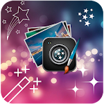Cover Image of Download Glitter Photo Text Effect  APK