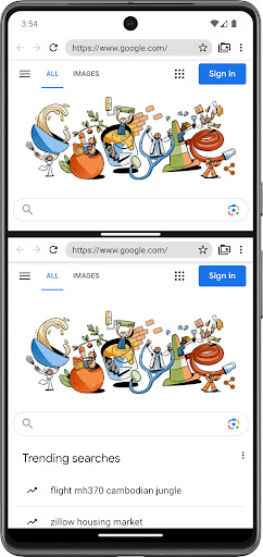 Android application AST Browser: Dual Split screenshort