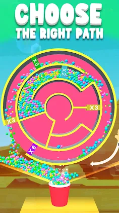 Split Balls Out Multi Maze 3D - Screenshot 1