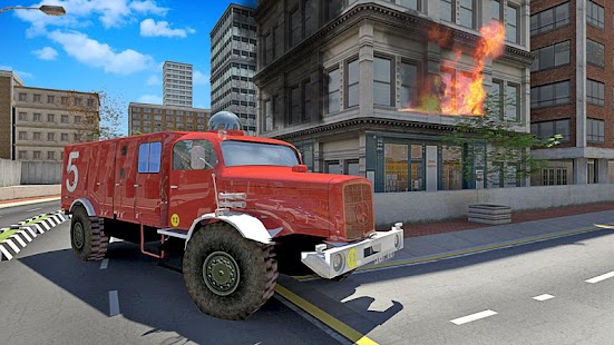 Fire Truck Simulator 2019 Screenshot