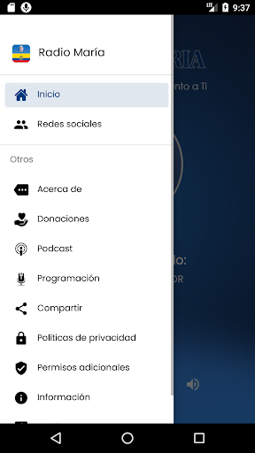 Radio Maria Ecuador Screen 3