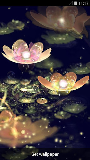 Lotus Lantern Live Wallpaper Screen 3