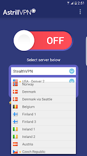 Astrill VPN Screenshot