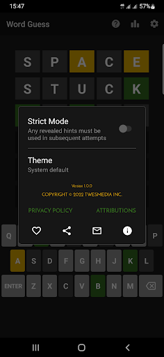 Offline Word Guess - No Limits Screen 3