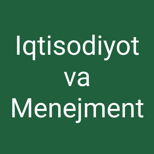 Iqtisodiyot va Menejment logo