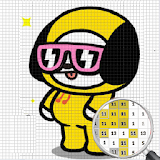 BT21 Color by Number icon