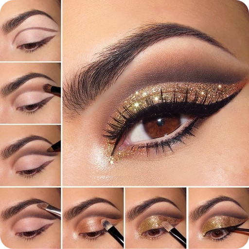 spiraal Klein geld Eye Makeup Step By Step HD - Apps op Google Play