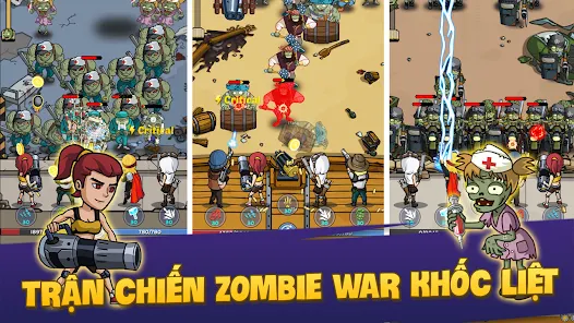 Zombie War Đại Chiến Thủ Thành - Ứng Dụng Trên Google Play
