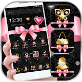 Luxury Pink Bow Theme icon