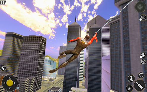 Spider Rope Hero Gangster: Crime City Simulator 3D screenshots 10