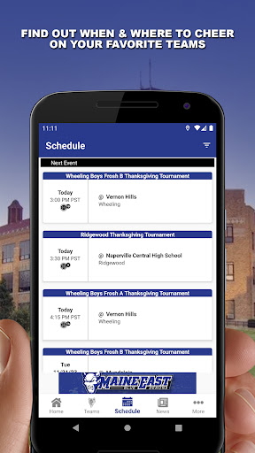 Maine East Blue Demons Screen 2