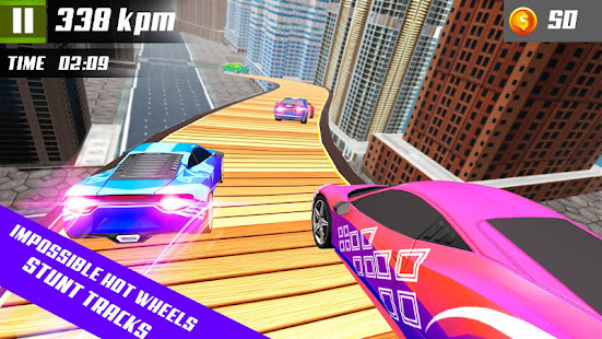 Stunt Car Games 2020: Hot Wheels Track Speed Racer Varies with device screenshots 21