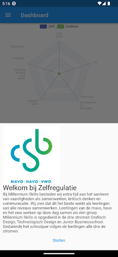 Android application CSB Skills screenshort
