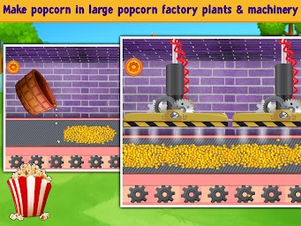Popcorn Factory! Popcorn Maker Food Games