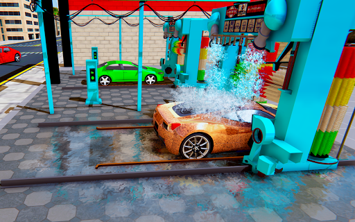 Modern Car Wash Game -Car Race Screen 3