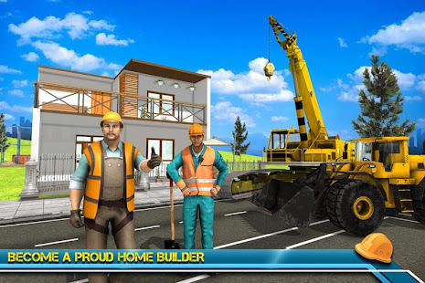 Modern Home Design & House Construction Games 3D screenshots 3