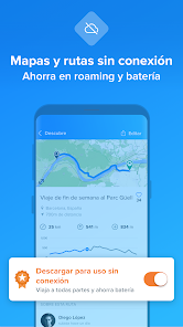 Captura de Pantalla 3 Bikemap: Rutas en bici y GPS android