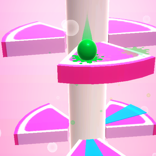 Fruit Slice Modern Helix Game logo