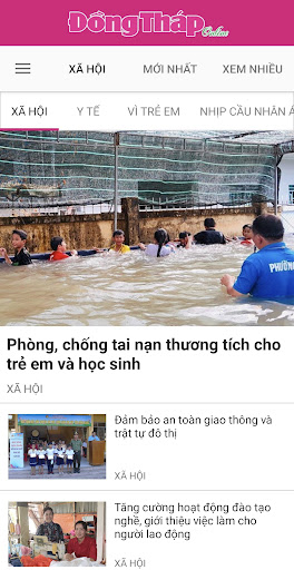 Báo Đồng Tháp Screen 3