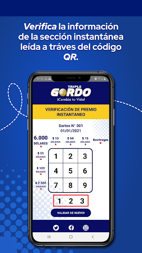 Verificación Triple Gordo Screen 3