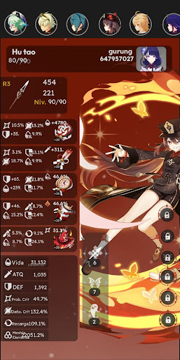 Visionary-Genshin equip Viewer