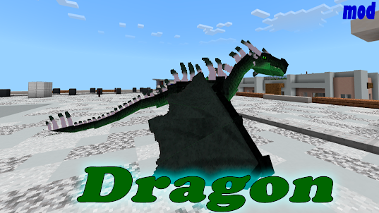 Dragon mod for Minecraft