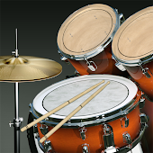 icono Simple Drums Rock - batería