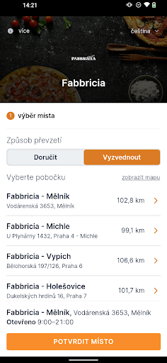 Android application Fabbricia screenshort