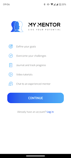 Android application My Mentor App screenshort
