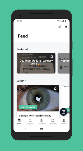 Android application PostBeyond screenshort