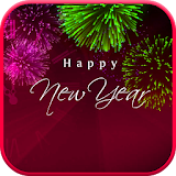 New Year Fireworks Video Wallpaper icon