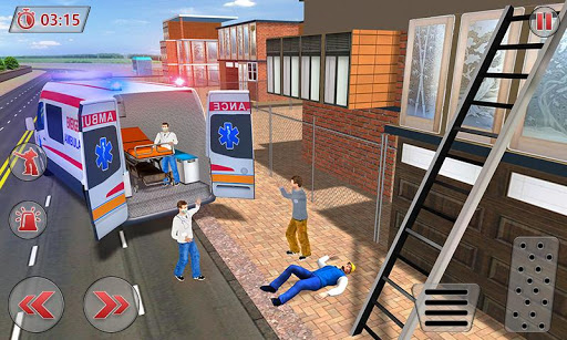 Ambulance Robot City Rescue Game 2.1 screenshots 1