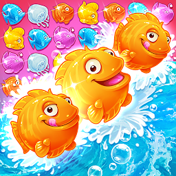 「Mermaid - match - 3 寶物益智游戲」圖示圖片