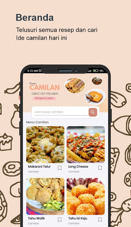 resep camilan offline - 2.0.3 - (Android)