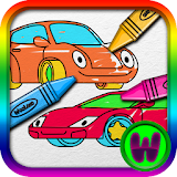Paint Cars for Toddlers icon