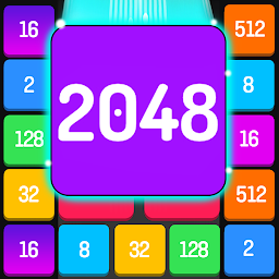 Ikonbillede 2048 Number Games: Merge Block