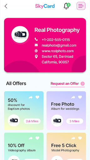 SkyCard Screen 3