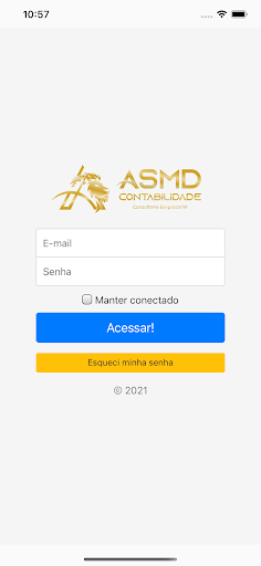 Android application ASMD Contabilidade screenshort