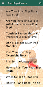 Road Trips Planner