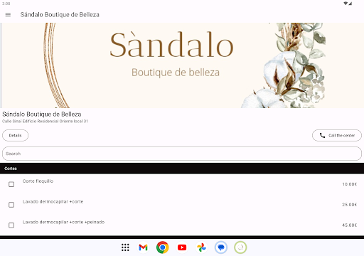 Sándalo Boutique de Belleza Screen 3