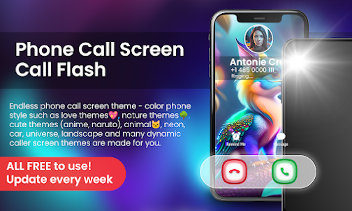 Phone Call Screen : Call Flash