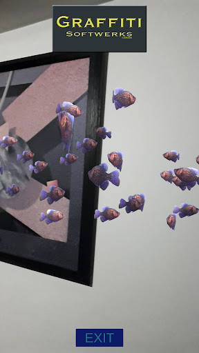 Android application AR Fish screenshort