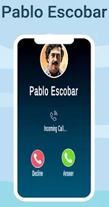 Pablo Escobar 가짜 통화 및 채팅