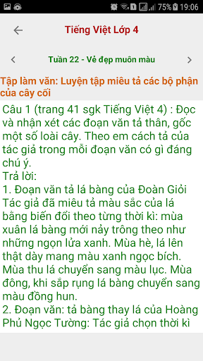 Tieng Viet Lop 4 Screen 3