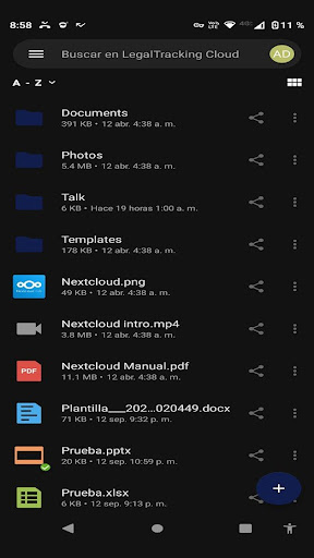 LegalTracking Cloud Screen 2