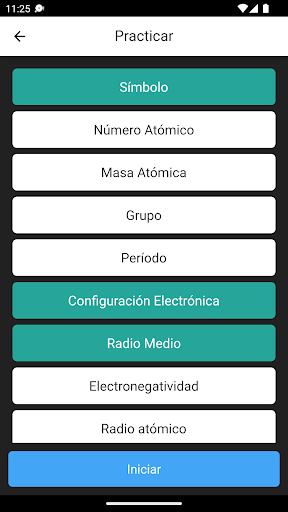 Tabla Periódica: Mega Quiz Screen 2