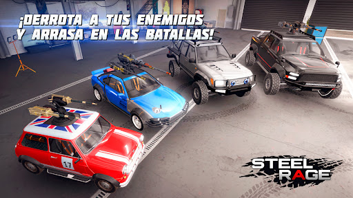 Steel Rage: Mech Cars PvP War Captura de Pantalla de la Aplicación Android 2