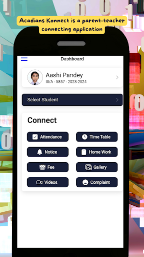 Android application Acadians Konnect screenshort